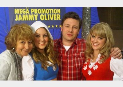 Working with Jamie Oliver on the promos for his 2010 Channel 4 series 'Jamie Does'